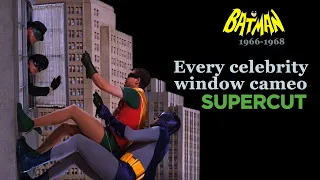 SUPERCUT Every Window Cameo in Batman (1966-1968)