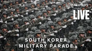 LIVE: South Korea holds a military parade in downtown Seoul