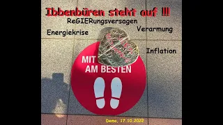 Ibbenbüren steht auf - Demo, Ibbenbüren, 17.10.2022