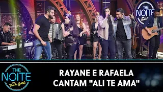 Rayane & Rafaela e Henrique & Juliano cantam “Ali Te Ama” | The Noite (17/10/23)