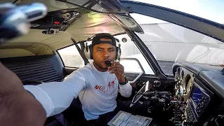 FLEW MYSELF TO GO SKY DIVING  | VFR TO KEKX | PIPER CHEROKEE | BIRTHDAY FLIGHT VLOG