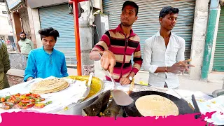 INCREDIBLE Indian STREET FOOD Breakfast Tour of Fancy Bazaar | Guwahati, Assam, India