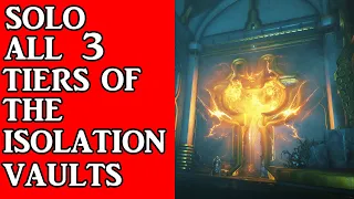 Warframe Heart of Deimos:How to solo the Isolation Vaults