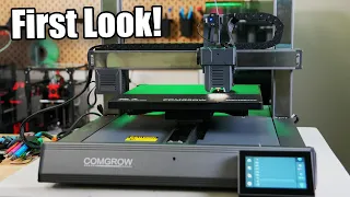 COMGROW T300 3D Printer Unboxing, Set Up, and First Impressions