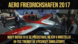 AERO FRIEDRICHSHAFEN 2017 (8/8) – BRM Aero Bristell, Rotax a simulátory Letov (www.airzone.tv)