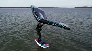 Baby Wingfoil Jumps at Alum Creek