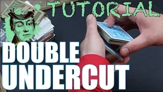 EASY CARD CONTROL - THE DOUBLE UNDERCUT | card magic basics tutorial