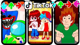 БОССЫ FNF В ТИК ТОК ! - TikTok Stories: Mini Crewmate vs FNF Characters [Friday Night Funkin]