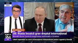 Dumitru Borțun: Discursul, o sinteză a propagandei pe care o fac de ani de zile în Europa de Est