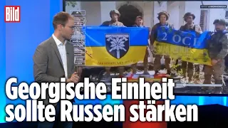 Ukraine vernichtet Söldner-Armee aus Georgien | BILD-Lagezentrum