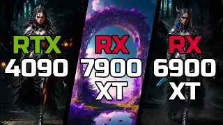RTX 4090 vs RX 7900 XT vs RX 6900 XT - Test in 11 Games