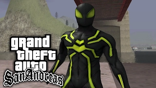 Обзор мода "Spider-man" В Gta San Andreas