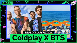 [MMA 2021]  BEST COLLABORATION 수상소감 - Coldplay, BTS (방탄소년단) | MELON MUSIC AWARDS 2021