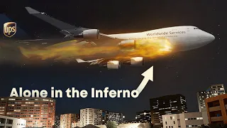 Boeing 747 Crashes in Dubai | Alone in the Inferno