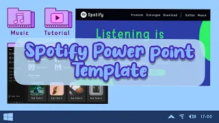 #1 Aesthetic PPT l Spotify ᴵⁿˢᵖᶦʳᵉᵈ l PowerPoint Template