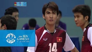 Volleyball Men's Team Semi-Final 2 - VIE vs MYA | 28th SEA Games Singapore 2015