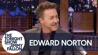 Edward Norton Really Hit Brad Pitt with That Awkward Punch in Fight Club