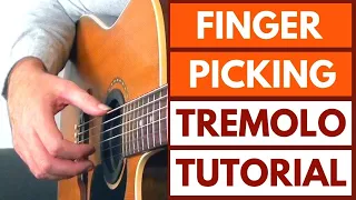 Fingerstyle Tremolo Picking Technique Tutorial