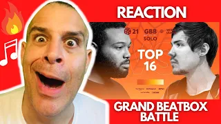 King Inertia 🇺🇸 vs Helium 🇷🇺 | GRAND BEATBOX BATTLE WORLD LEAGUE | REACTION | PART 1