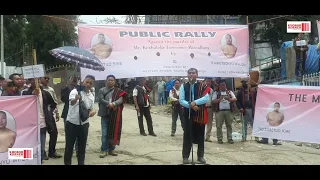 Public Rally by Western Angami Youth Organisation in Kohima