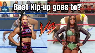 Naomi vs Bianca Belair - Kip-Up Battle!