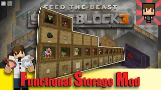 FTB STONEBLOCK 3 - Functional Storage Drawer & Pipez tutorial EP15