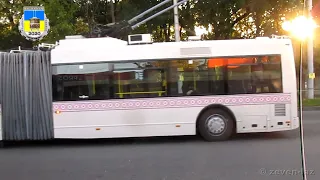 Запорожский троллейбус- Van Hool AG 300T №228 23.10.2020