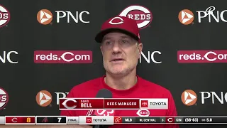 Reds manager David Bell thought the team fought through adversity to get the win tonight