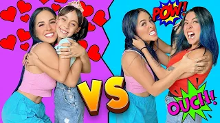 PELEAS DIVERTIDAS ENTRE HERMANAS *Nunca se habían agarrado así* 😨😳 | @KarlaBustillos