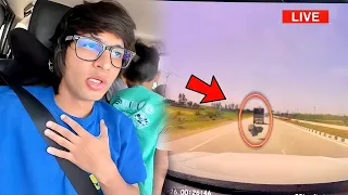Accident Hogaya || Accident Live video || Sourav Joshi Vlogs 😱😱