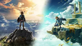 Der große Breath of the Wild und Tears of the Kingdom Vergleich #Folge 1 Die Startinseln