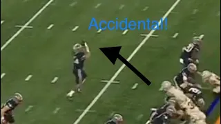 Navy accidentally does a fake punt vs. Army