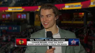 Connor Bedard joins NHL Tonight ahead of first All-Star Game