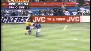 1994 (June 28) Brazil 1-Sweden 1 (World Cup).mpg