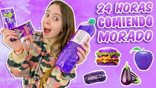 24 HORAS COMIENDO MORADO