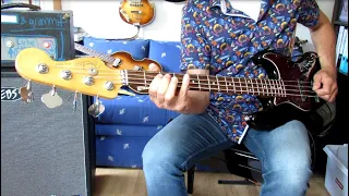 Beatles - I´m So Tired - bass cover