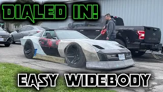 REFINING THE PERFECT WIDEBODY KIT - RUSTED AND BUSTED - WIDEBODY C4 CORVETTE