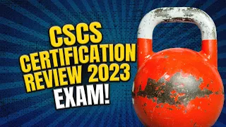 Certified Strength and Conditioning Specialist Practice Test - CSCS Certification Review 2023