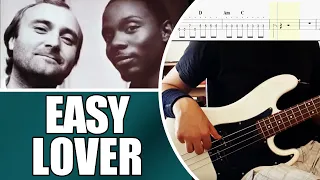 Easy Lover - Phil Collins | Bass cover with tabs #22