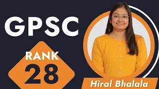 🔥 (EP - 171) GPSC TOPPER RANK 28 | HIRAL BHALALA | ASHOK GUJJAR 🔥