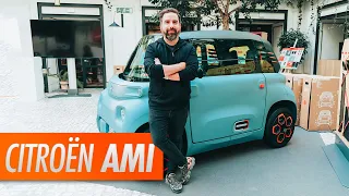 Citroën AMI: 100% eléctrico que puedes conducir sin carné ⚡️ Prueba / review en español