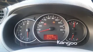 Средний расход топлива Renault Kangoo 2, 1,5 dci, k9k800.