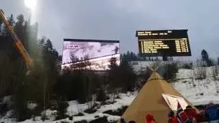 Peter Prevc 217,0m - Vikersund 15.02.2015 (live)