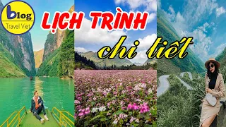 Kinh nghiệm lên lịch trình du lịch Hà Giang 3 ngày 2 đêm