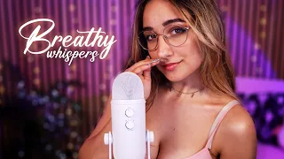 ASMR | Cupped Breathy Whispers & Mouth Sounds (Extra Crispy) 💖