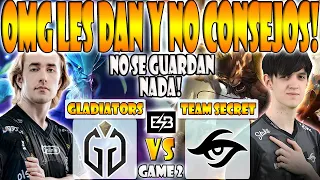 GLADIATORS VS TEAM SECRET BO3[GAME 2]CCNC VS THIOLICOR, CRYSTALLIS -PGL WALLACHIA SEASON 1-DOTA -ESB