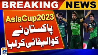 Asia Cup 2023 | Pakistan qualify for Super 4 | Geo News