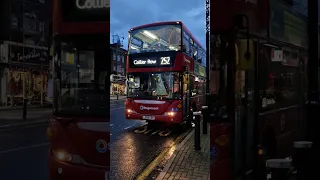 SCANIA 15001 LONDON BUS 252 AT COLLIER ROW