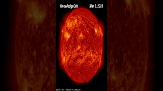 OUR Sun, Mar 5, 2023 HD Star Date 20230305. #flares #sunspots