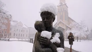 Fresh snow in Tromsø
